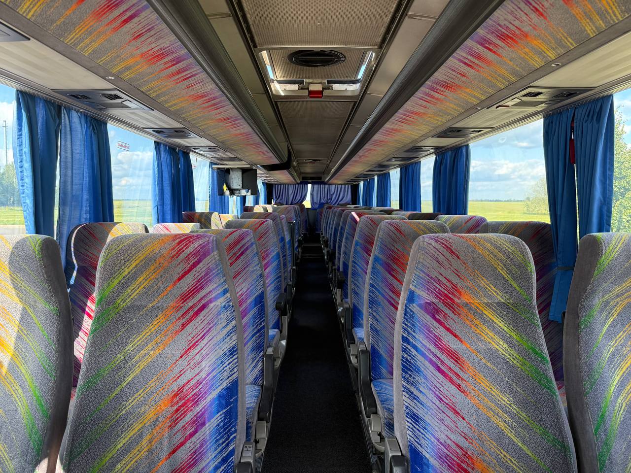 Салон автобуса Setra